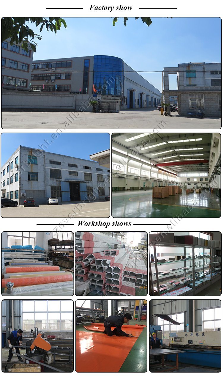 Everbrightdoor Warehouse Plastic Industrial Indoor Roller Shutter High Speed Fast Door