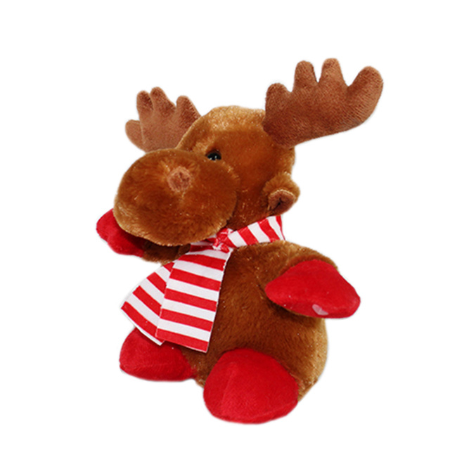 OEM Elk Christmas Toy Plush Reindeer Elk Deer Toys