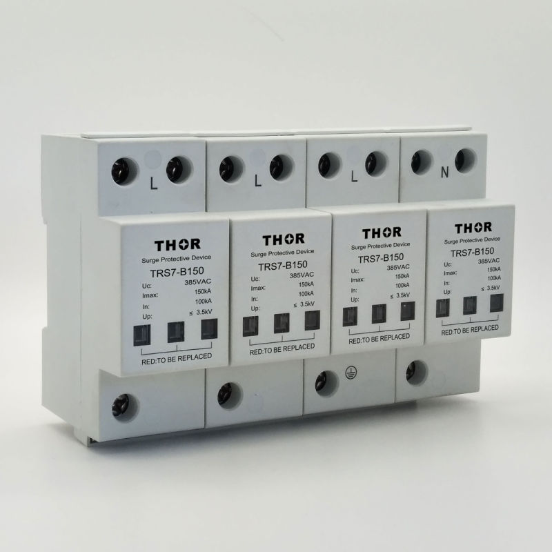 Factory Equipment Protection 150ka Lightning Protection Device Transient Surge Protector