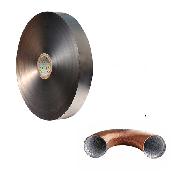 Single Faced Aluminum Mylar Tape for Cables (copper color)