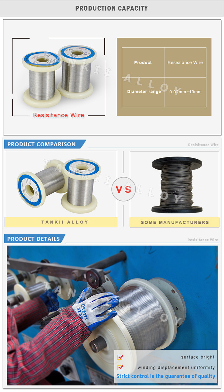 electric resistance copper nickel CuNi 23 wire