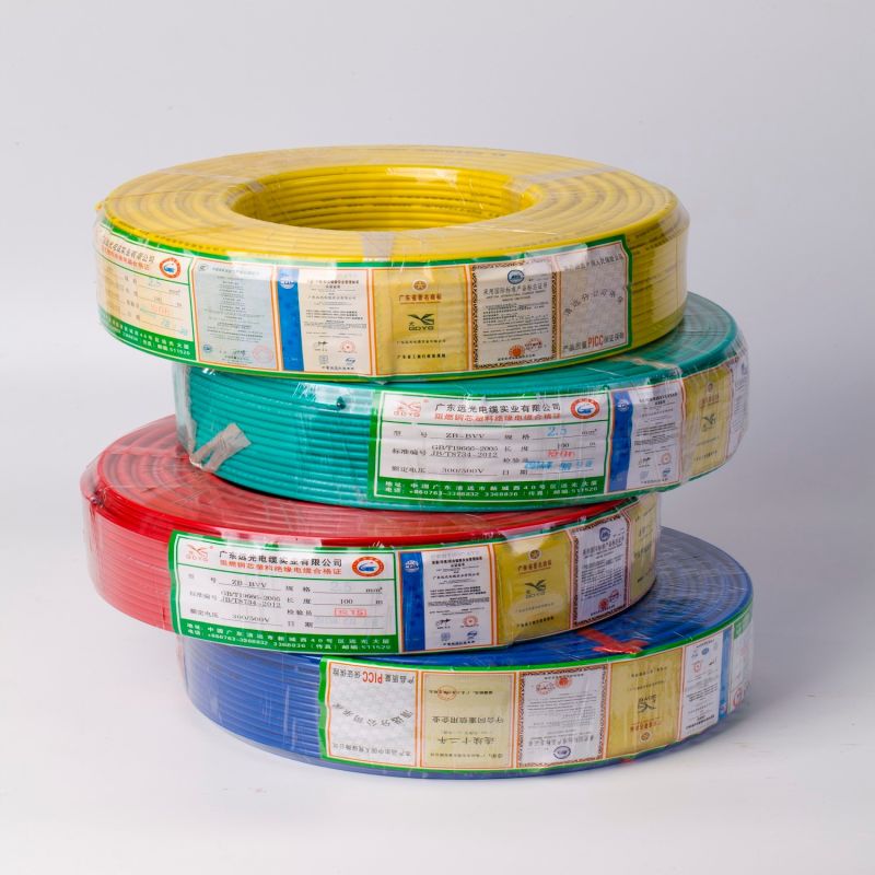 Electrical Copper Wire, PVC Insulated Electric Building Wire for Construction.