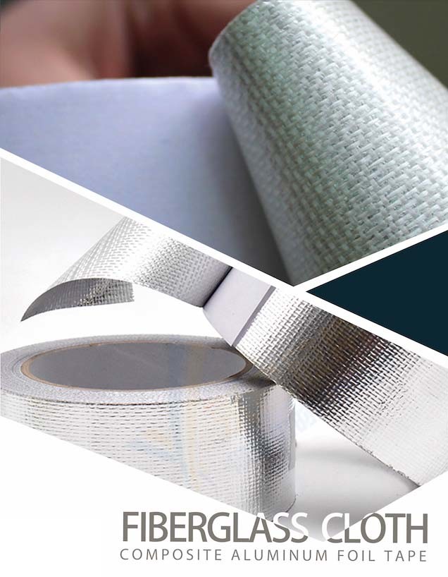 High Temperature Aluminum Copper Foil HVAC Tape