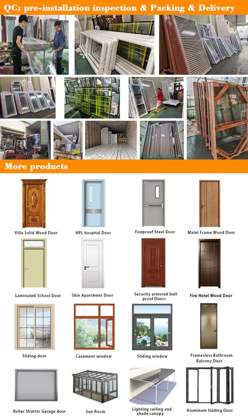 Metal Window Double Glass Aluminum Windows Aluminium Bronze Windows