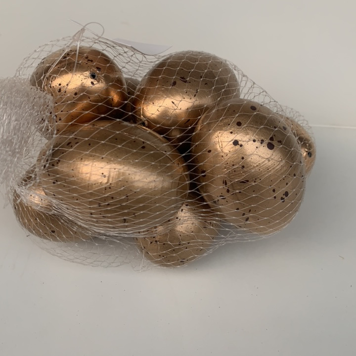 Easter Eggs, Golden Eggs, Golden Eggs, Egg Nets, Easter Decorations