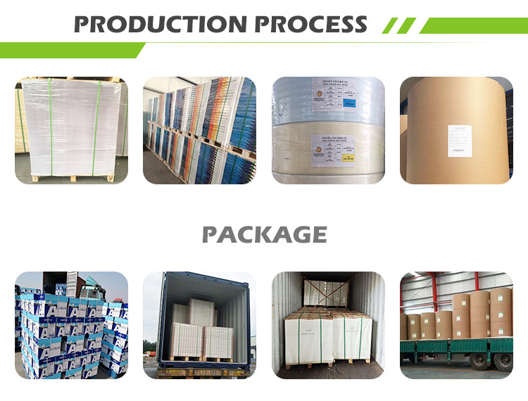 Uncoated White Woodfree Offset Printing White Bond Paper in China