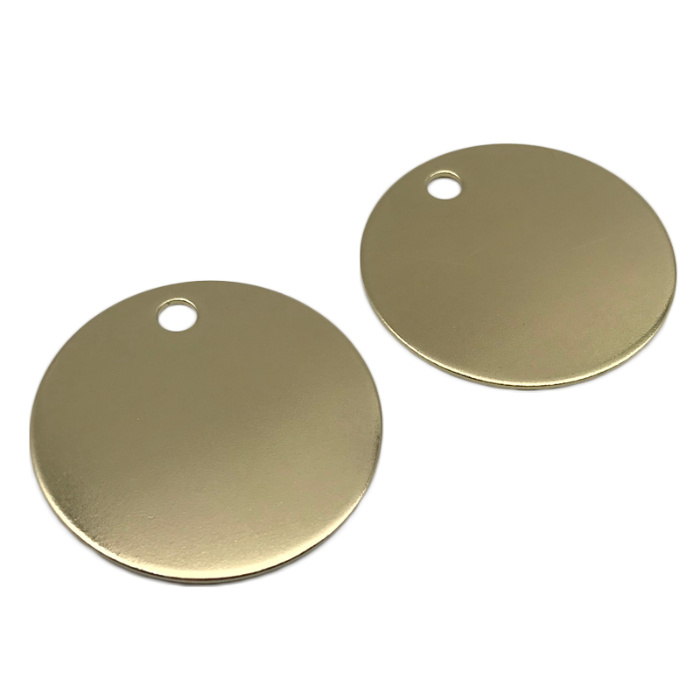 Custom Precision Stainless Steel, Metal, Copper Stamping Round Blanks