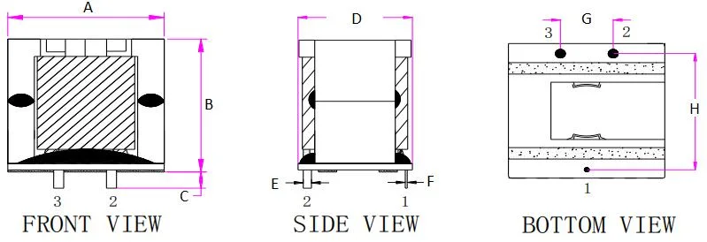 Custom High Quantity Pq Inductance Induction Copper Coil Wire Air Core Inductor Magnetic Coil