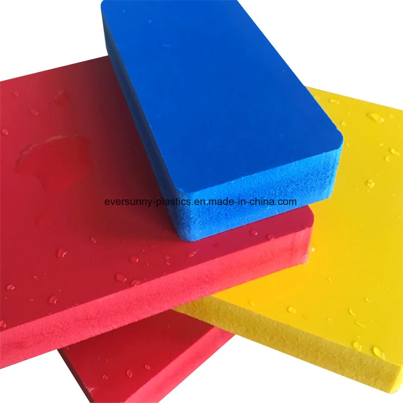 5 mm, 10 mm, 12 mm, 13 mm, 15 mm, Density 0.5 and 0.55 PVC Foam