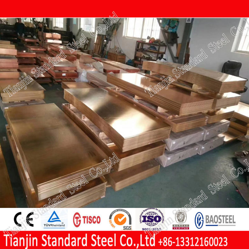 20mm C1100 C11000 Copper Sheet