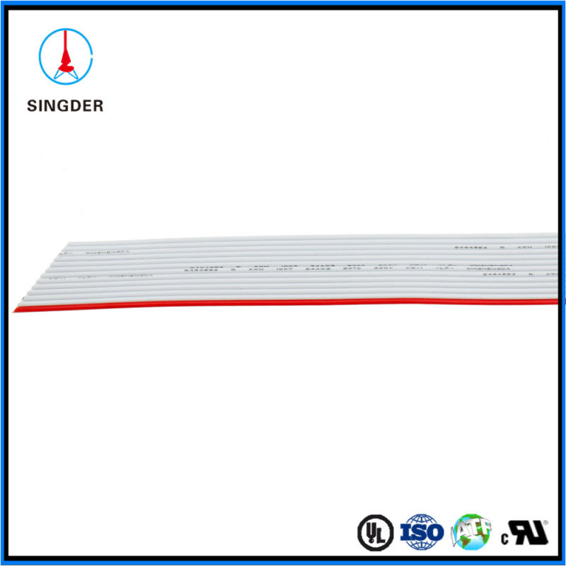 UL1007 High Temperature Resistant Tinned Copper PVC Insulated Flat Ribbon Cable