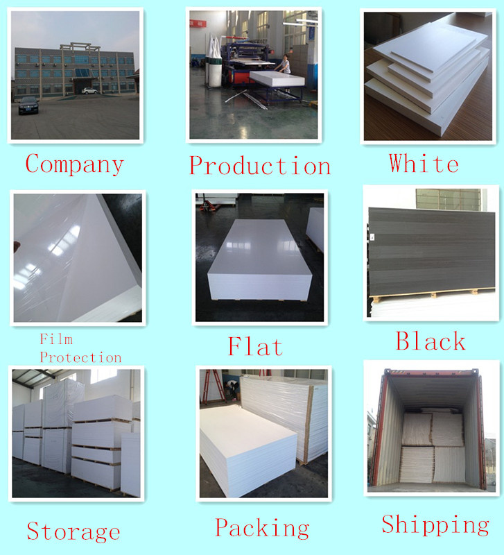 PVC Plate Thick PVC Foam Board for Furniture