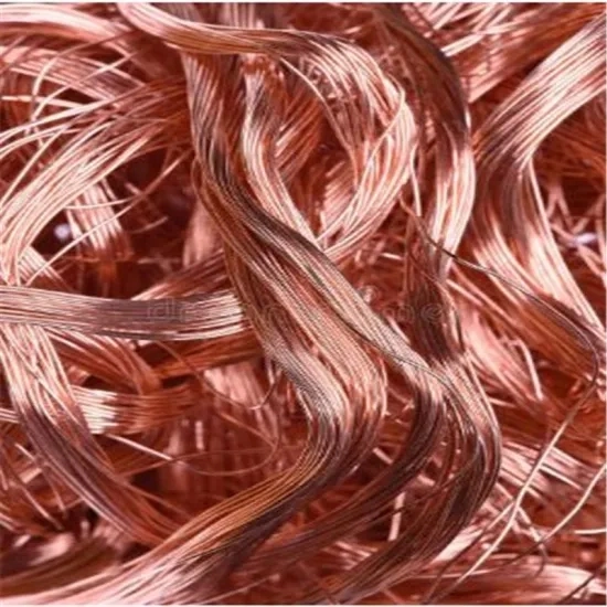 Low Prices 99.9% Pure Copper Wire Scrap 99.99% with SGS