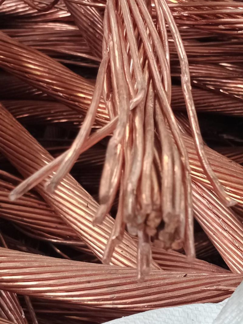 Bare Bright Copper Red Copper Wire Scrap Pure Mill-Berry Copper