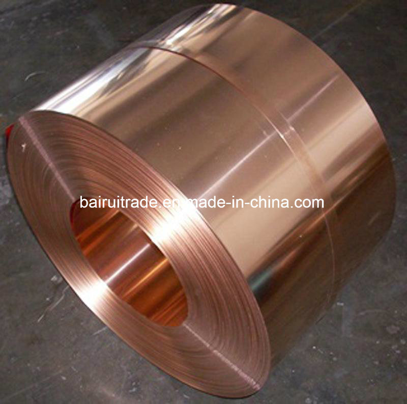 T2 C10200 Pure Copper Coil Copper Strip in China