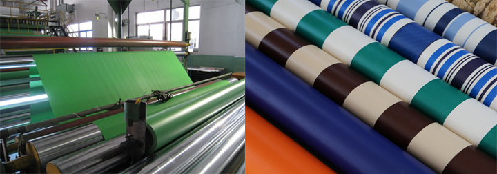 PVC Striped Tarp, Striped PVC Tarpaulin, PVC Coated Tarpaulin Fabric