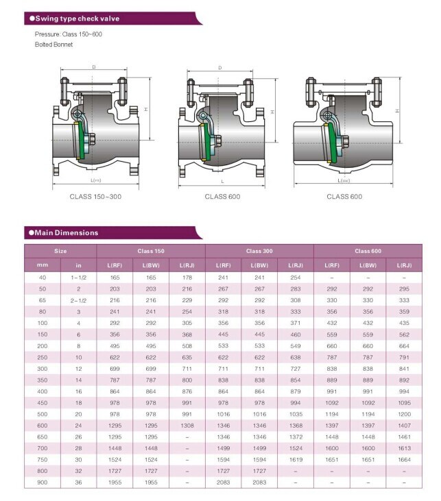 Ni Al Bronze C95800 Swing Check Valve