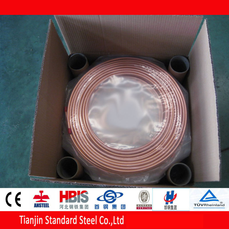 T2 C11000 C1100 Air Condition Pancake Coil Copper Pipe