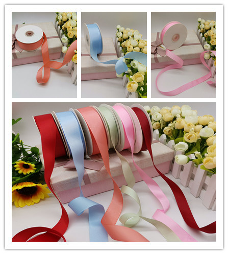 Fashion Gift Ribbon Striped Grosgrain Ribbon for X-Mas/Packing