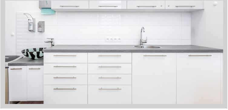 Cabinet Hardware Brushed Nickel Stainless Steel Handle Kitchen Cupboard Knobs Furniture Pulls
