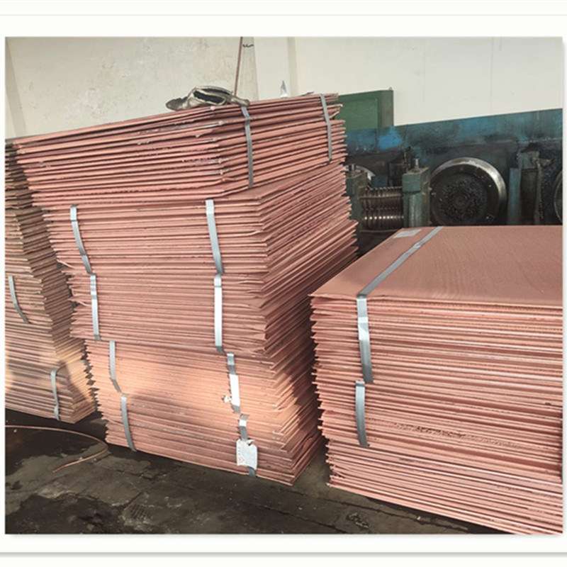 China Origin Copper Cathode Electrolytic 99.99 Sheets