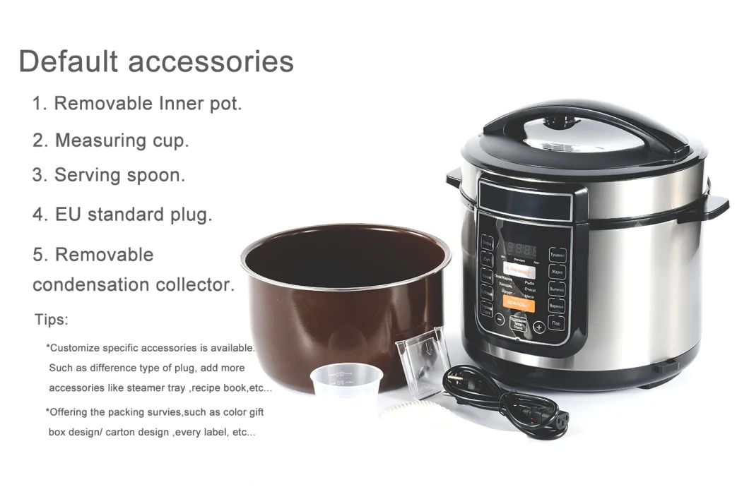 Electric Home Kitchen Appliance Rice Cooker Pressure Cooker Home Appliance