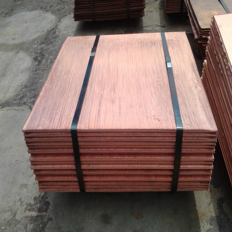 China Origin Copper Cathode Electrolytic 99.99 Sheets