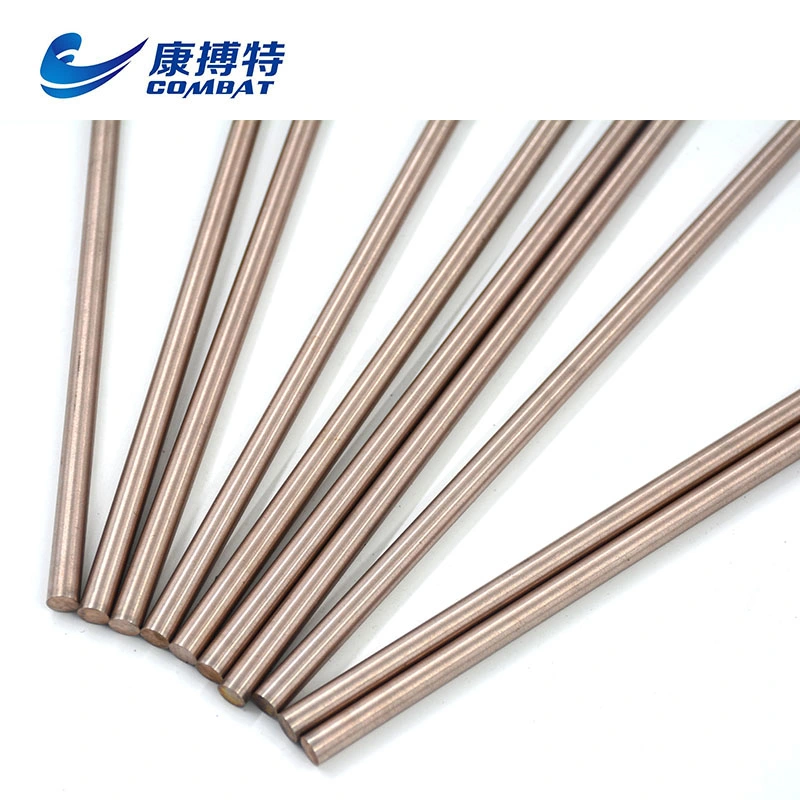 Copper Alloy Round Bar in Brass Bar Tin Bronze Tungsten Copper Alloy Bar