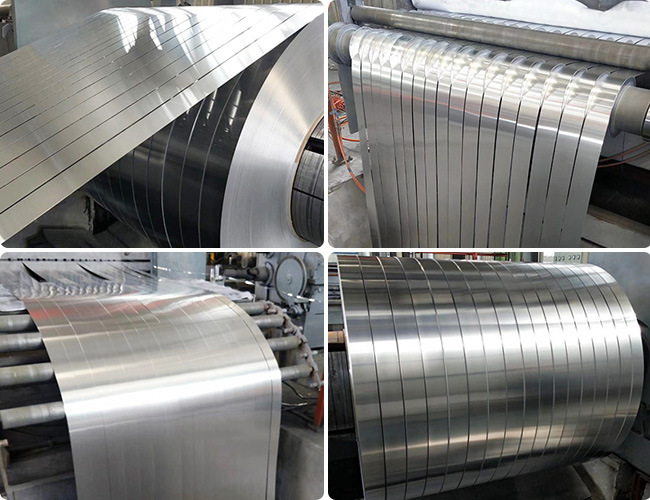 aluminum chamfer strip/Chamfered Aluminum coil strip for transformer winding