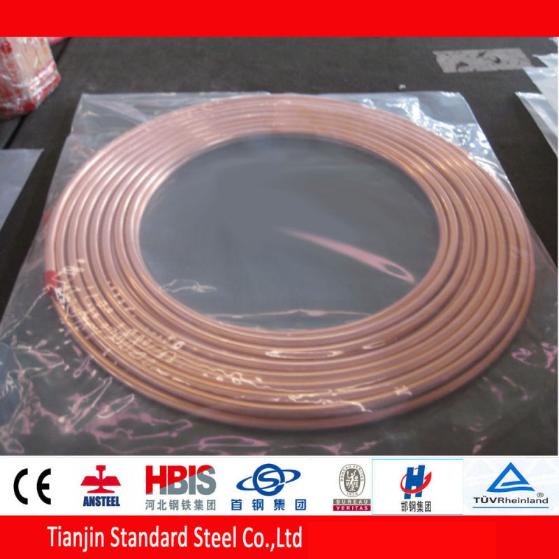 T2 C11000 C1100 Air Condition Pancake Coil Copper Pipe