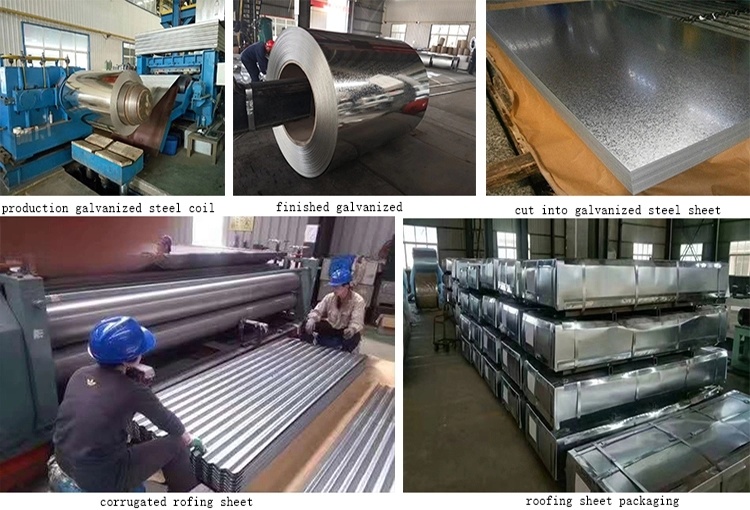 Building Construction Material Galvanized Roofing Sheets