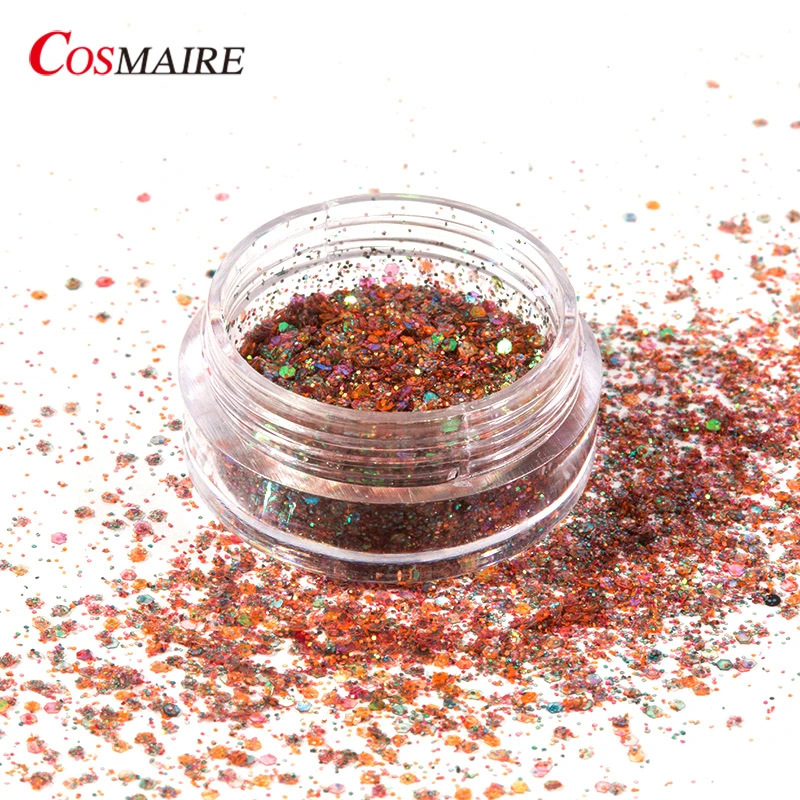 Private Label Cosmetic Glitter Powder Crafts Copper Bronze Glitter