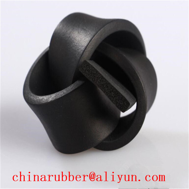 Door Strip Customized Soft Foam Rubber Strip Extrusion Sponge Products