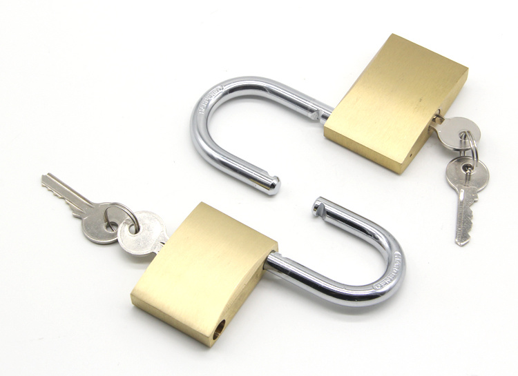 Long / Short Shackle Heavy Duty Lock Safety Brass Padlock