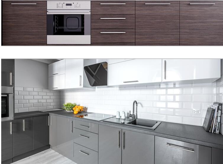 Cabinet Hardware Brushed Nickel Stainless Steel Handle Kitchen Cupboard Knobs Furniture Pulls