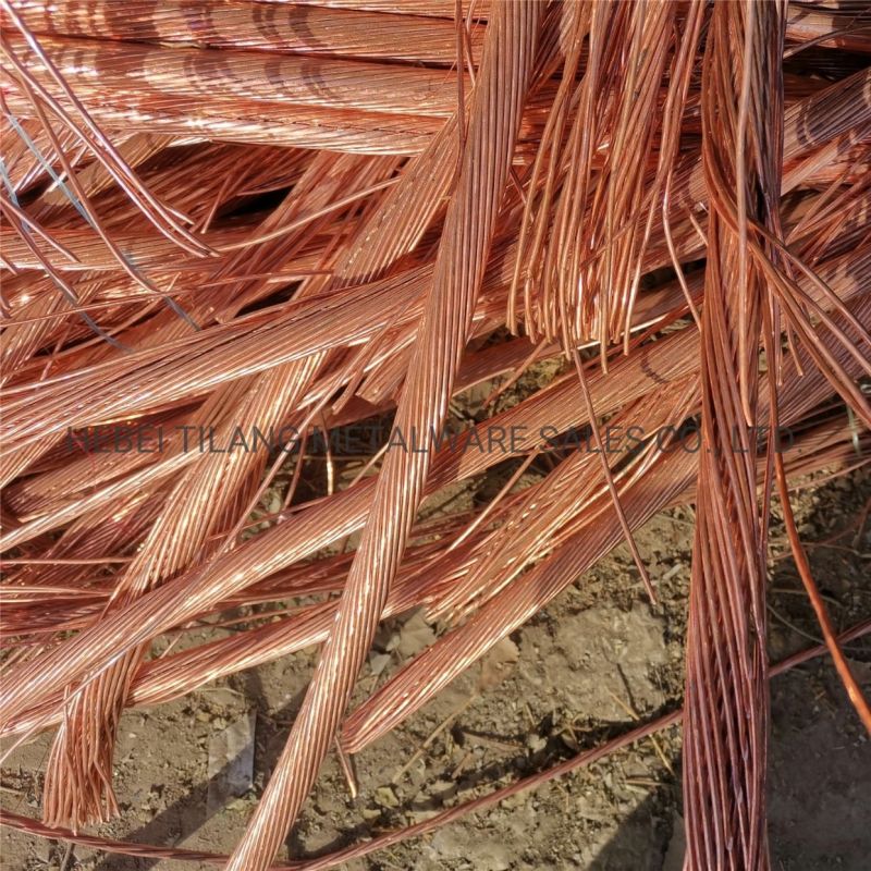 Pure Mill-Berry Copper, Copper Scrap, Copper Wire Scrap 99.9%