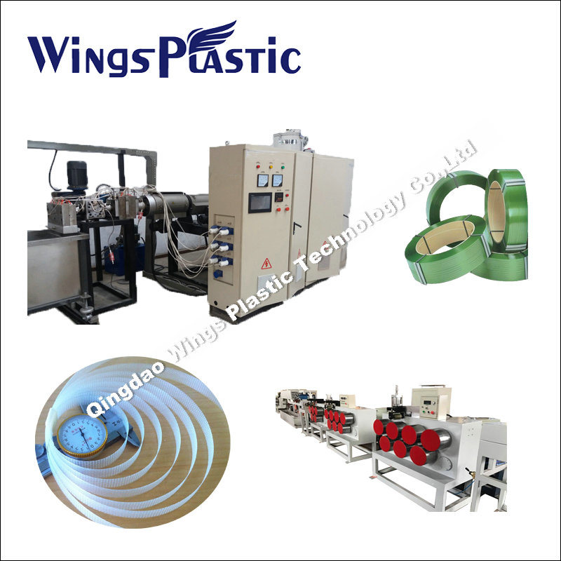 Pet PP Strap Band Production Line Strapping Belt Roll Extrusion Packing Strip Tape Making Machine