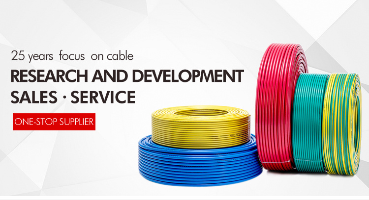 Flexible PVC Rubber Insulated Electrical Wire with High Quality