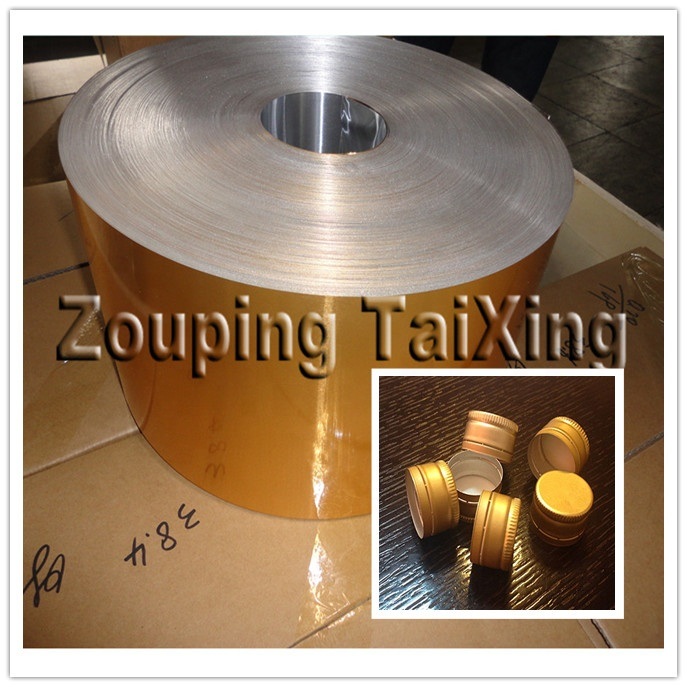 8011/H14 Lacquered Aluminum Strip for Manufacture Aluminum Vial Seals