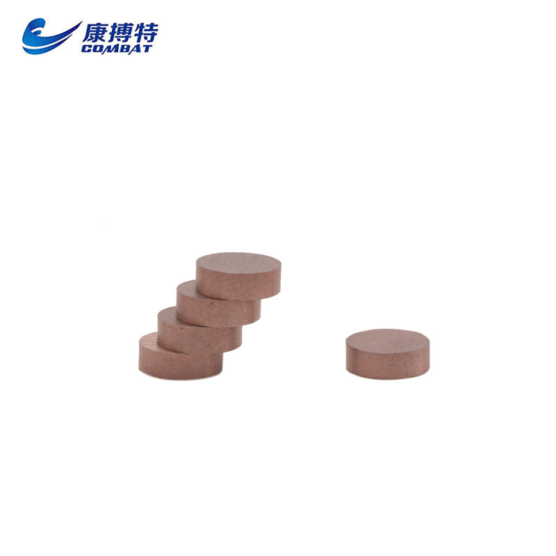 W85cu15 W80cu20 W75cu25 Tungsten Copper Alloy W-Cu Alloy Disc