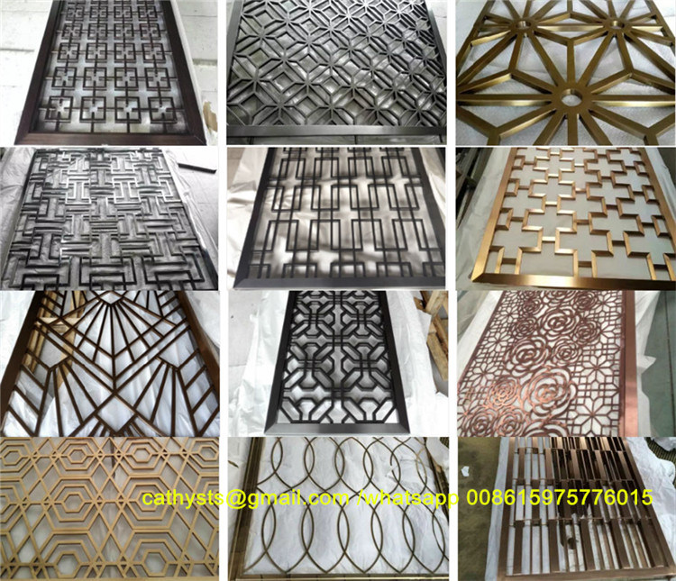 Metal Ceiling Decorative Strip Profile Stainless Steel Laser Cutting Profile