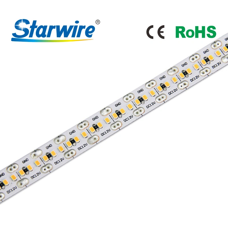 SMD2216 240LEDs/M DC24V 10mm 2216 LED Strips for Aluminum Profile