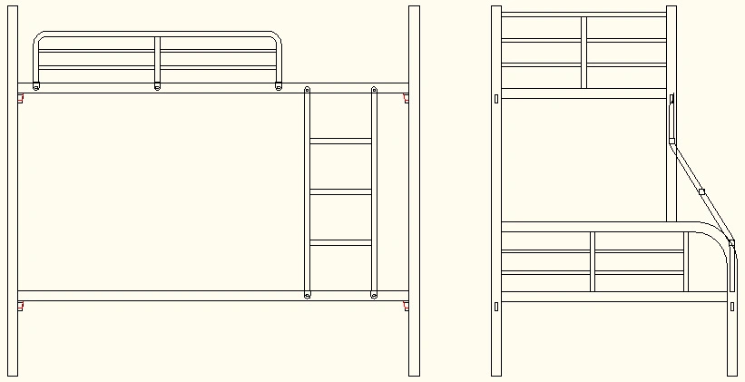 Bunk Beds Wholesale, Factory Supply Dormitory Bunk Beds Cheap