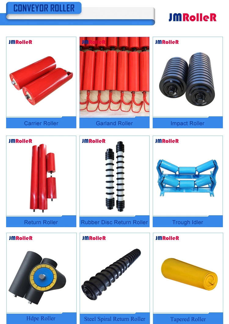 OEM Service Conveyor Belt Roller Carry Roller Carrier Roller From China