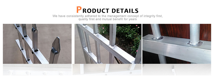 Wholesale Elegant Ornamental Aluminum Railings for Garden/Villa/House/Courtyard