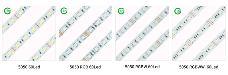 Hot Selling SMD5050 Single Color 60LED LED Strip DC12 Waterproof Strip