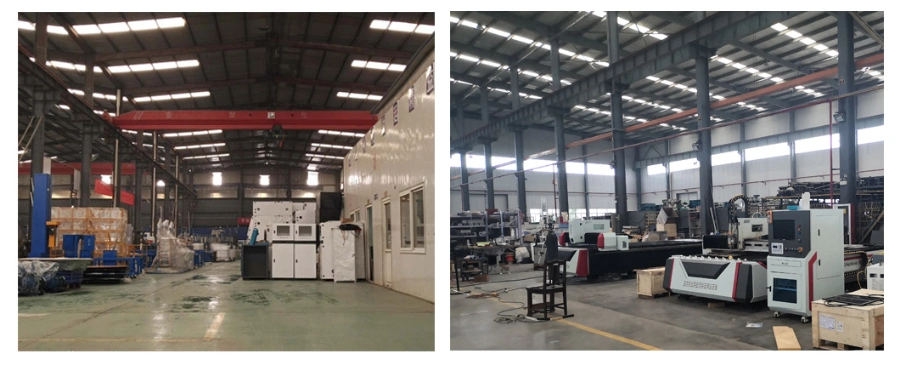 3000W 4000W 6000W 8000W Steel Copper Brass Aluminum Sheet Metal Fiber Laser Machine