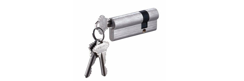 Euro Profile Brass Key Cylinder Lock Door Lock