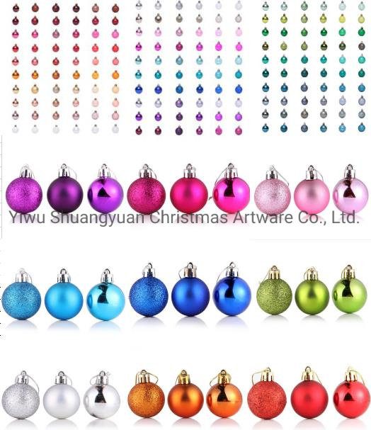 8cm New Style White Christmas Ball White Christmas Ornaments Balls Christmas Tree Ball