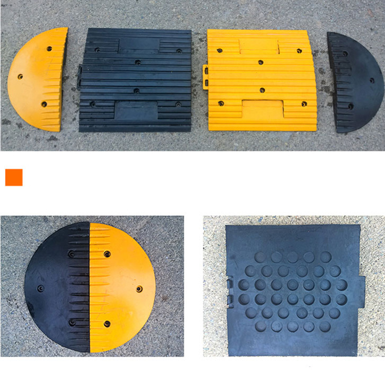 Rubber Speed Bump Flexible Speed Hump for Sale